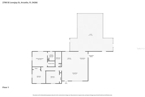 2798 SE Lovejoy Street Arcadia FL 34266