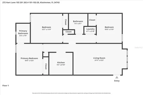 272 Hart Lane Kissimmee FL 34743