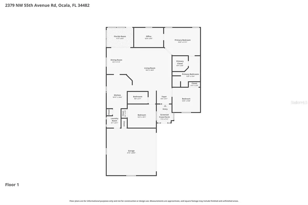 2379 NW 55th Avenue Road Ocala FL 34482