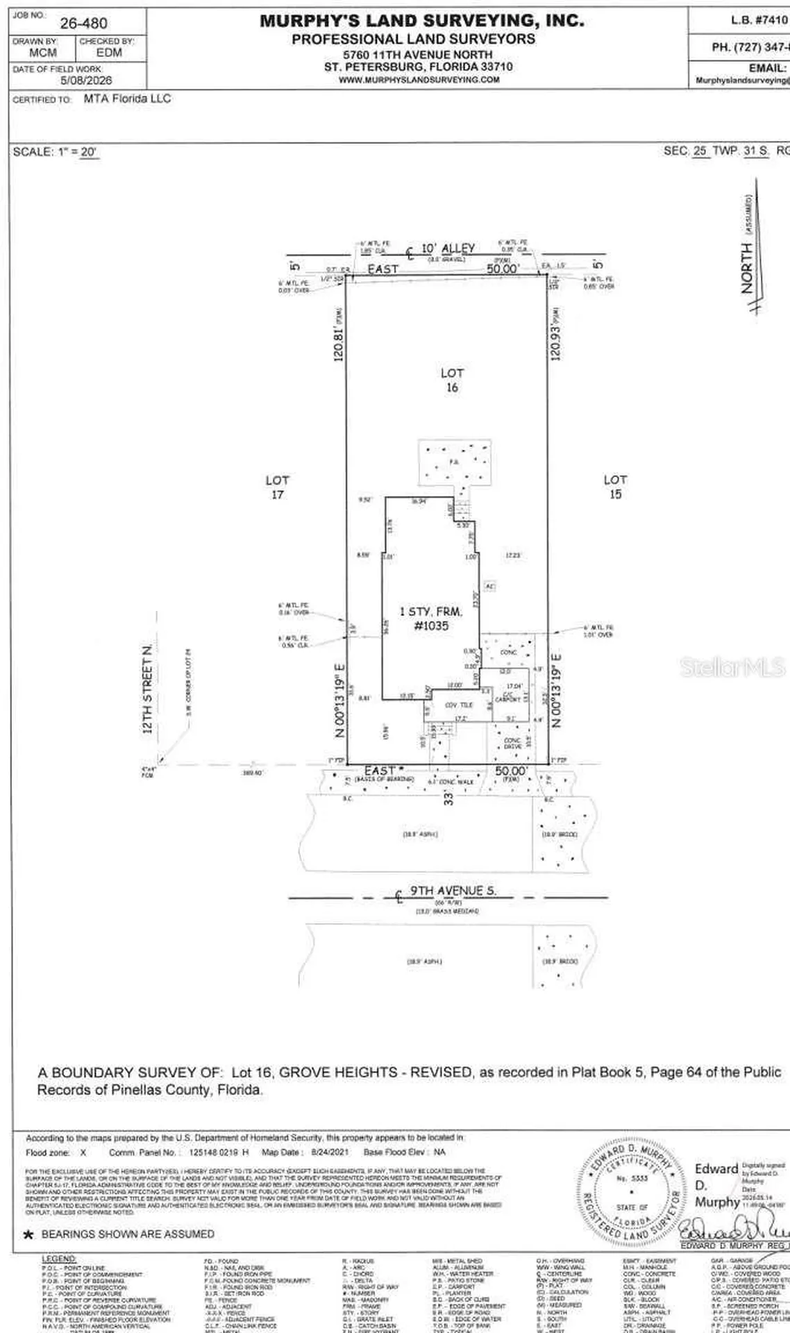 1035 9th Avenue S St Petersburg FL 33705