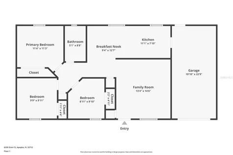 6339 Oren Court Apopka FL 32712