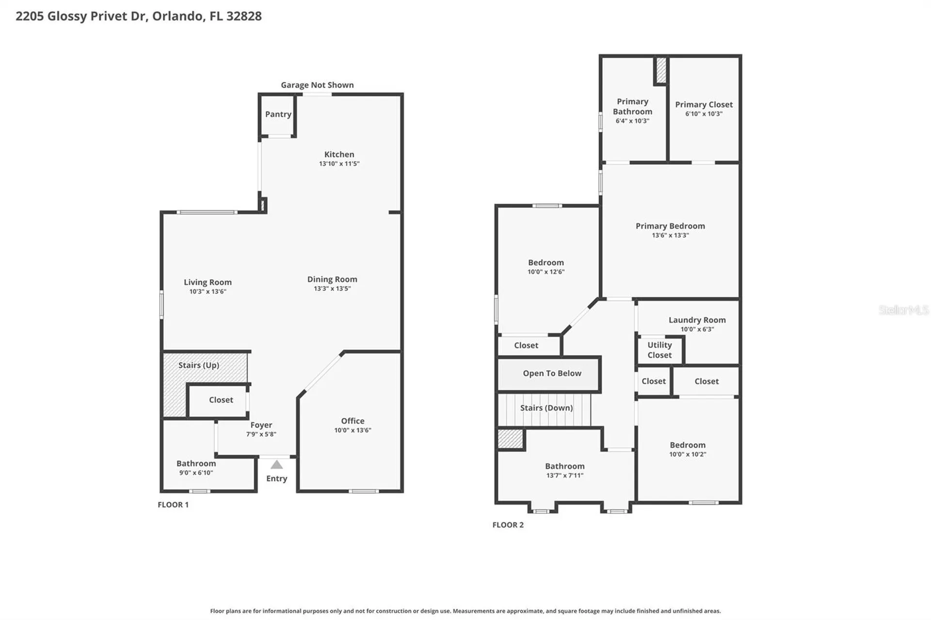 2205 Glossy Privet Drive Orlando FL 32828