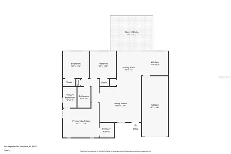 101 Bayside Boulevard Oldsmar FL 34677