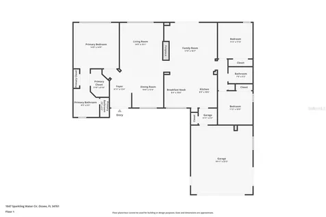 1847 Sparkling Water Circle Ocoee FL 34761