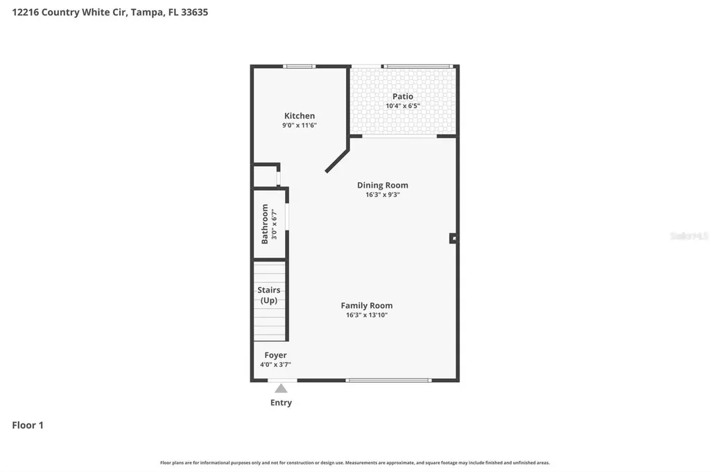 12216 Country White Circle Tampa FL 33635