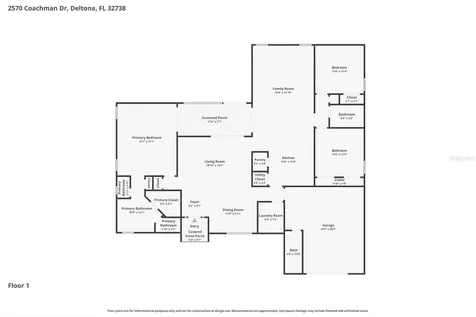 2570 Coachman Drive Deltona FL 32738