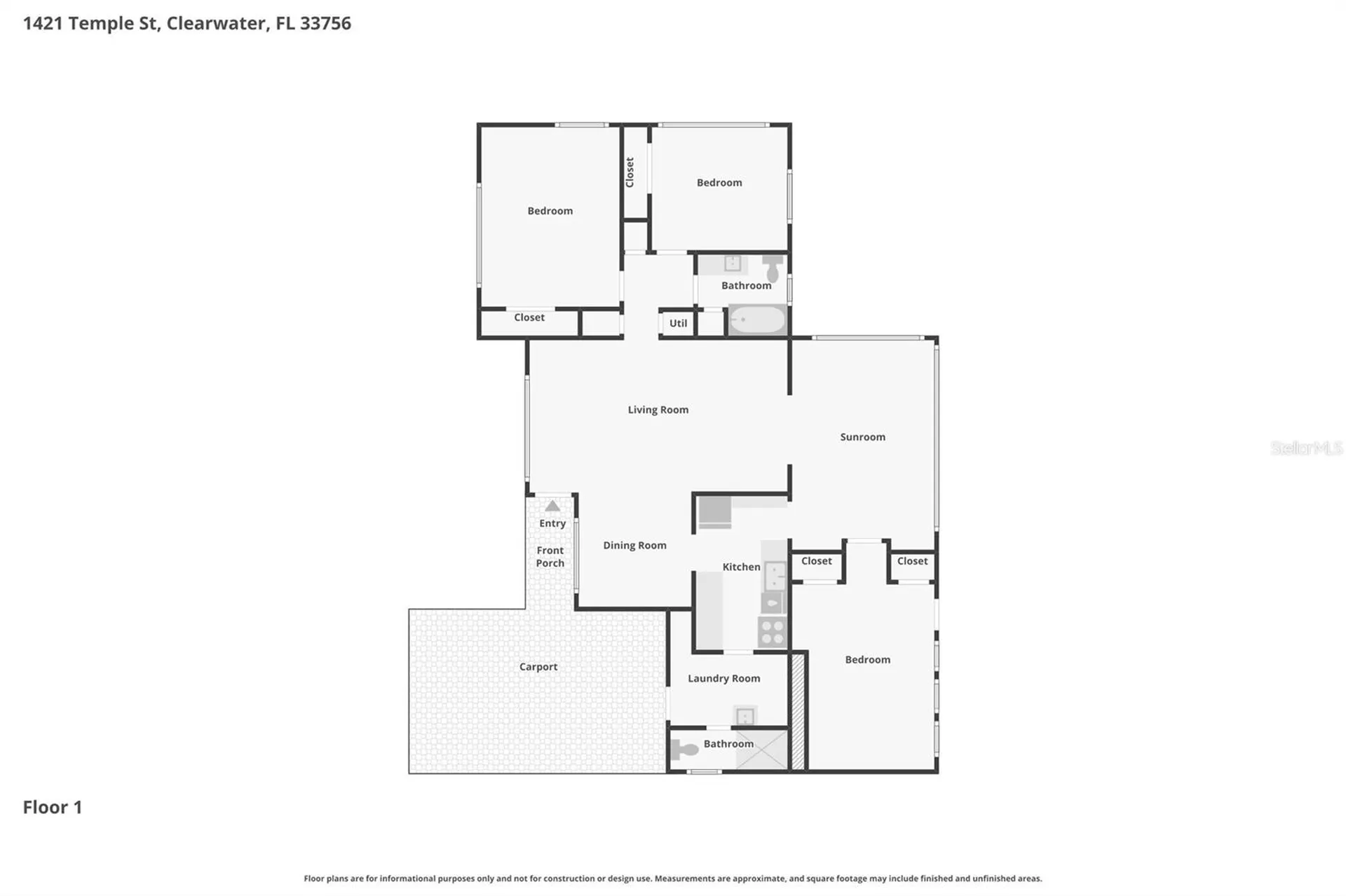 1421 Temple Street Clearwater FL 33756