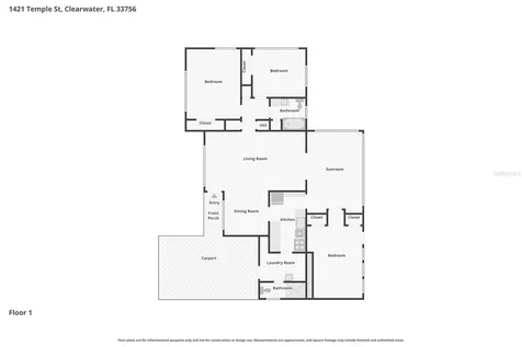 1421 Temple Street Clearwater FL 33756