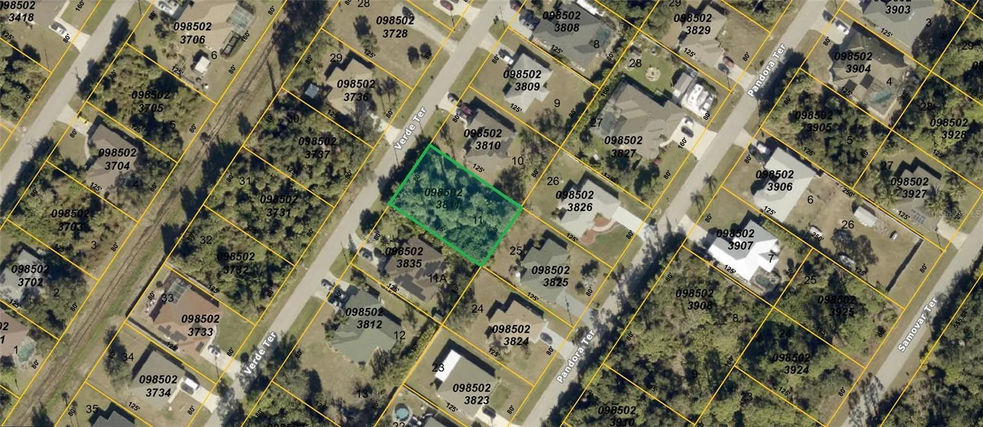 Lot 11, Verde Terrace North Port FL 34286