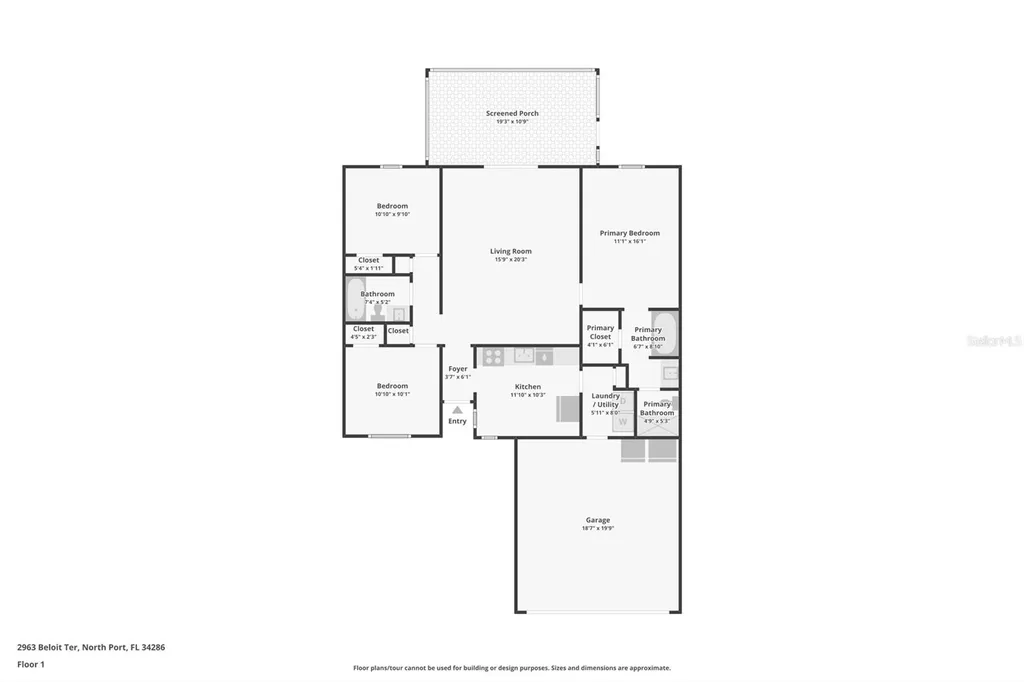 2963 Beloit Terrace North Port FL 34286
