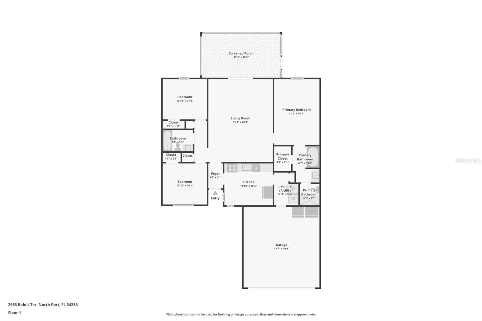 2963 Beloit Terrace North Port FL 34286