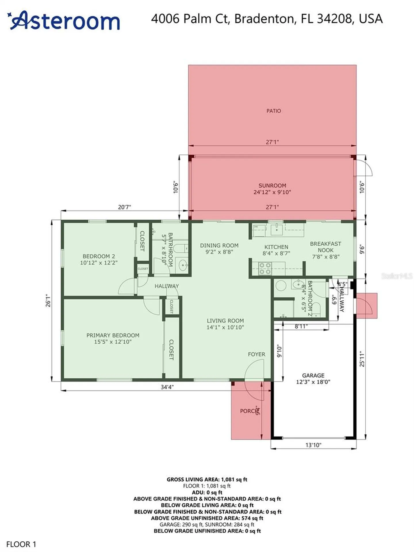 4006 Palm Court Bradenton FL 34208