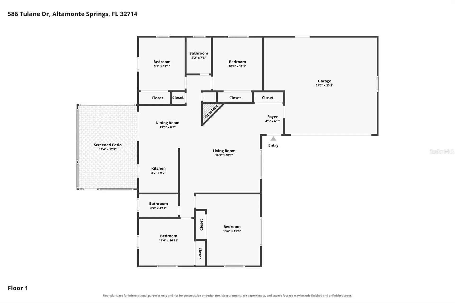 586 Tulane Drive Altamonte Springs FL 32714