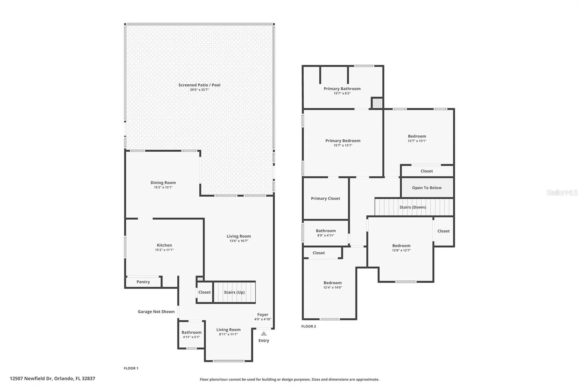 12507 Newfield Drive Orlando FL 32837