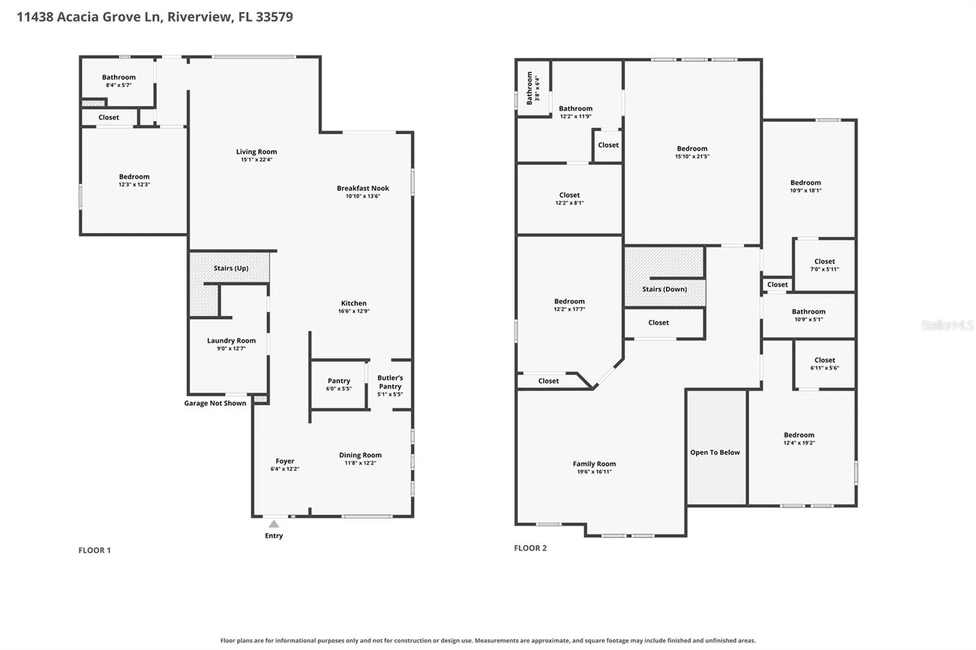 11438 Acacia Grove Lane Riverview FL 33579