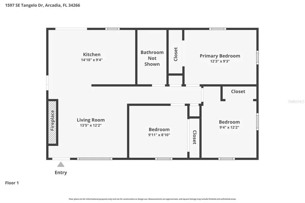 1597 SE Tangelo Drive Arcadia FL 34266