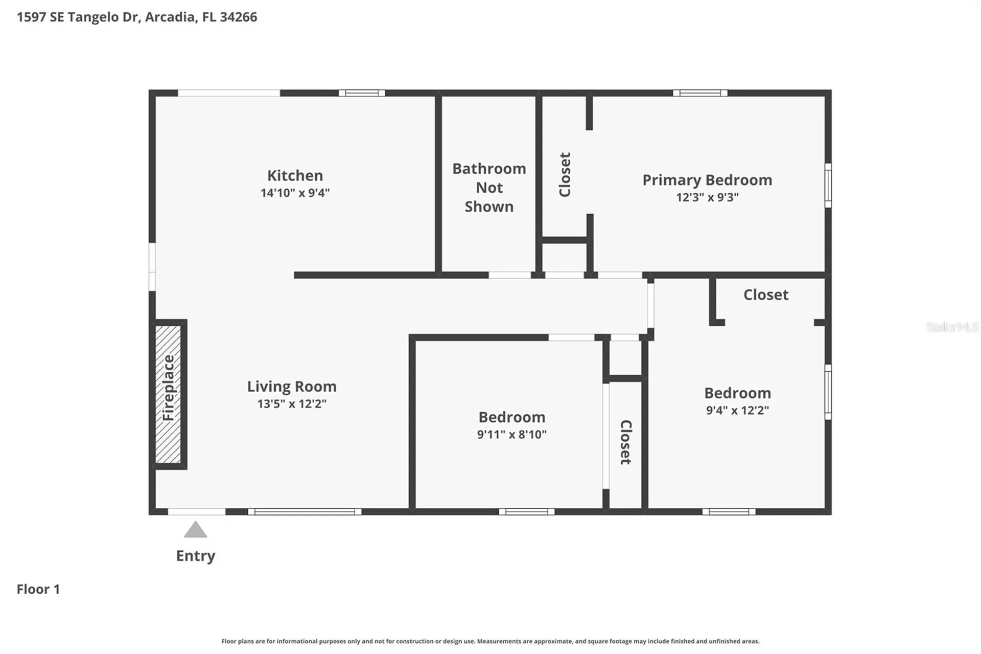 1597 SE Tangelo Drive Arcadia FL 34266