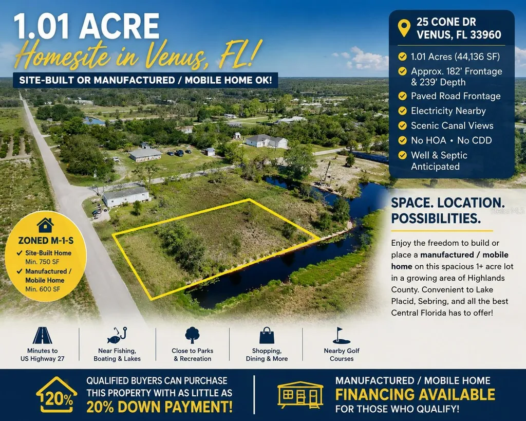 25 Cone Drive Venus FL 33960