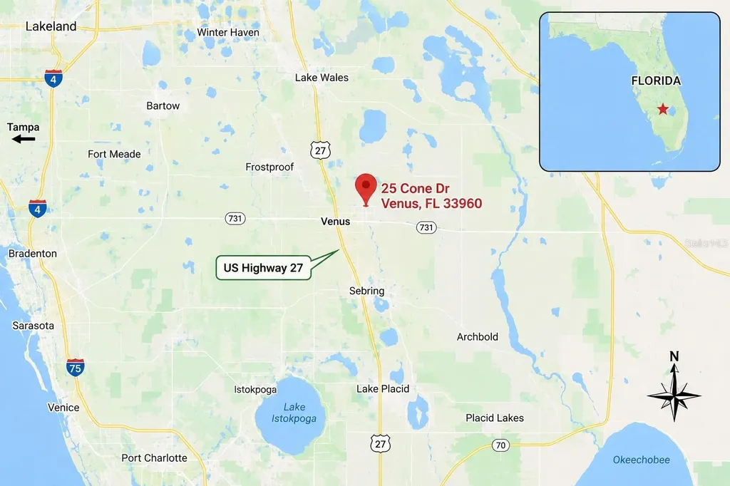 25 Cone Drive Venus FL 33960