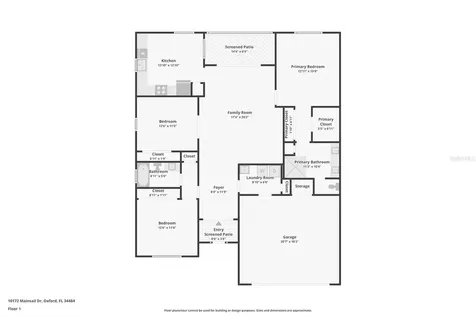 10172 Mainsail Drive Oxford FL 34484