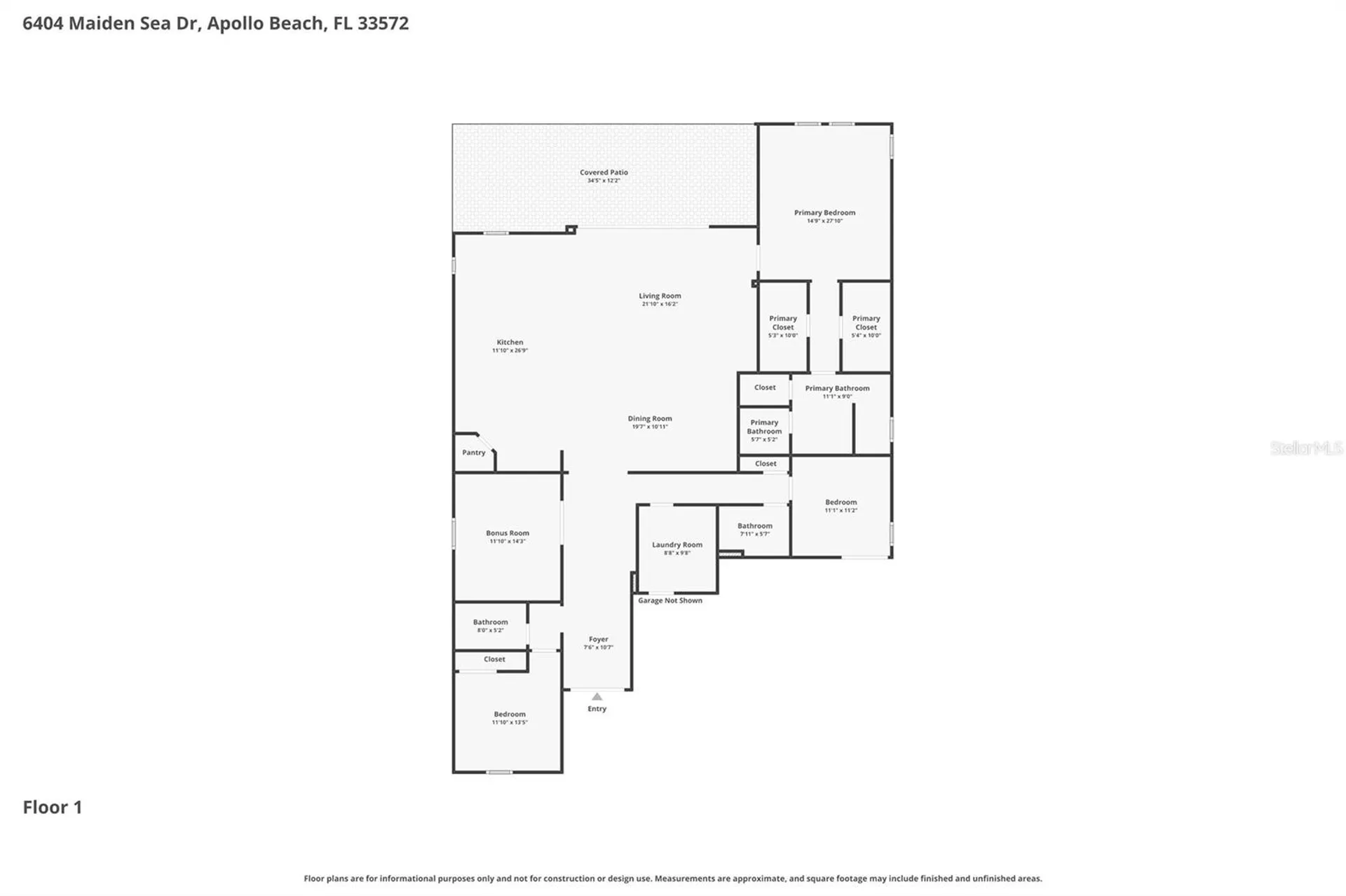 6404 Maiden Sea Drive Apollo Beach FL 33572