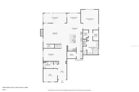 19529 Hayden Lake Court Land O Lakes FL 34638