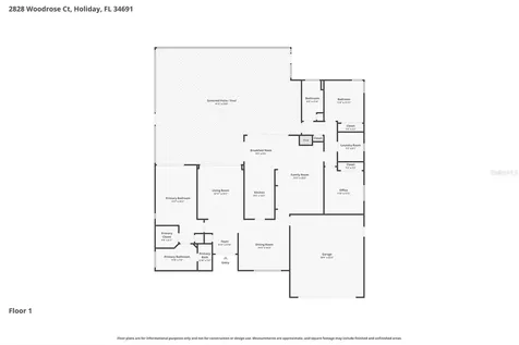2828 Woodrose Court Holiday FL 34691