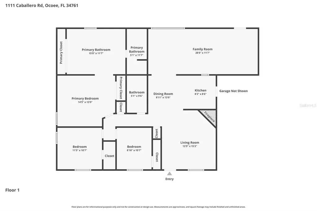 1111 Caballero Road Ocoee FL 34761