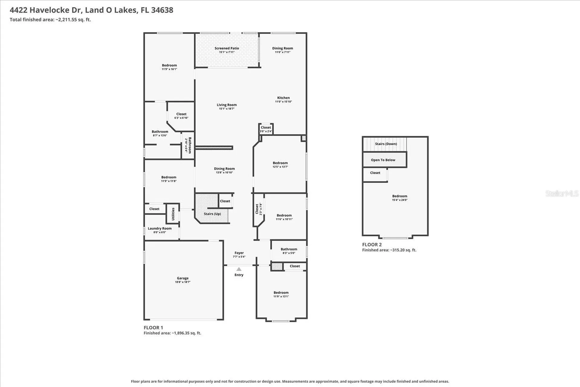 4422 Havelocke Drive Land O Lakes FL 34638
