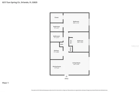 8217 Sun Spring Circle Orlando FL 32825