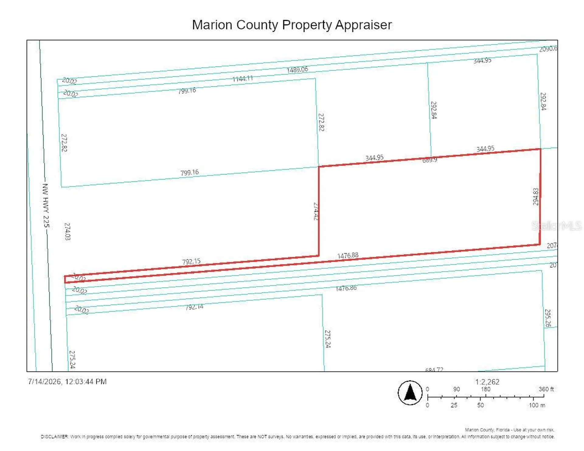 12897 NW Highway 225 Reddick FL 32686