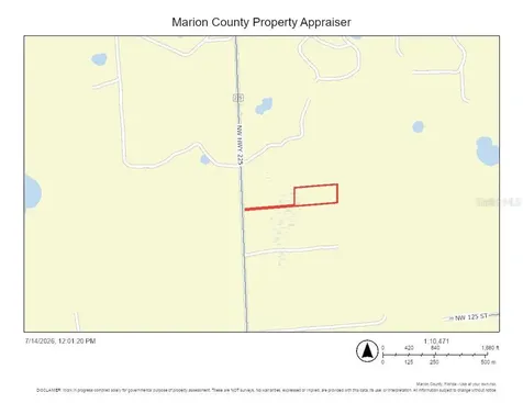 12897 NW Highway 225 Reddick FL 32686