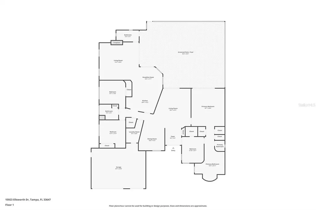 15923 Ellsworth Drive Tampa FL 33647
