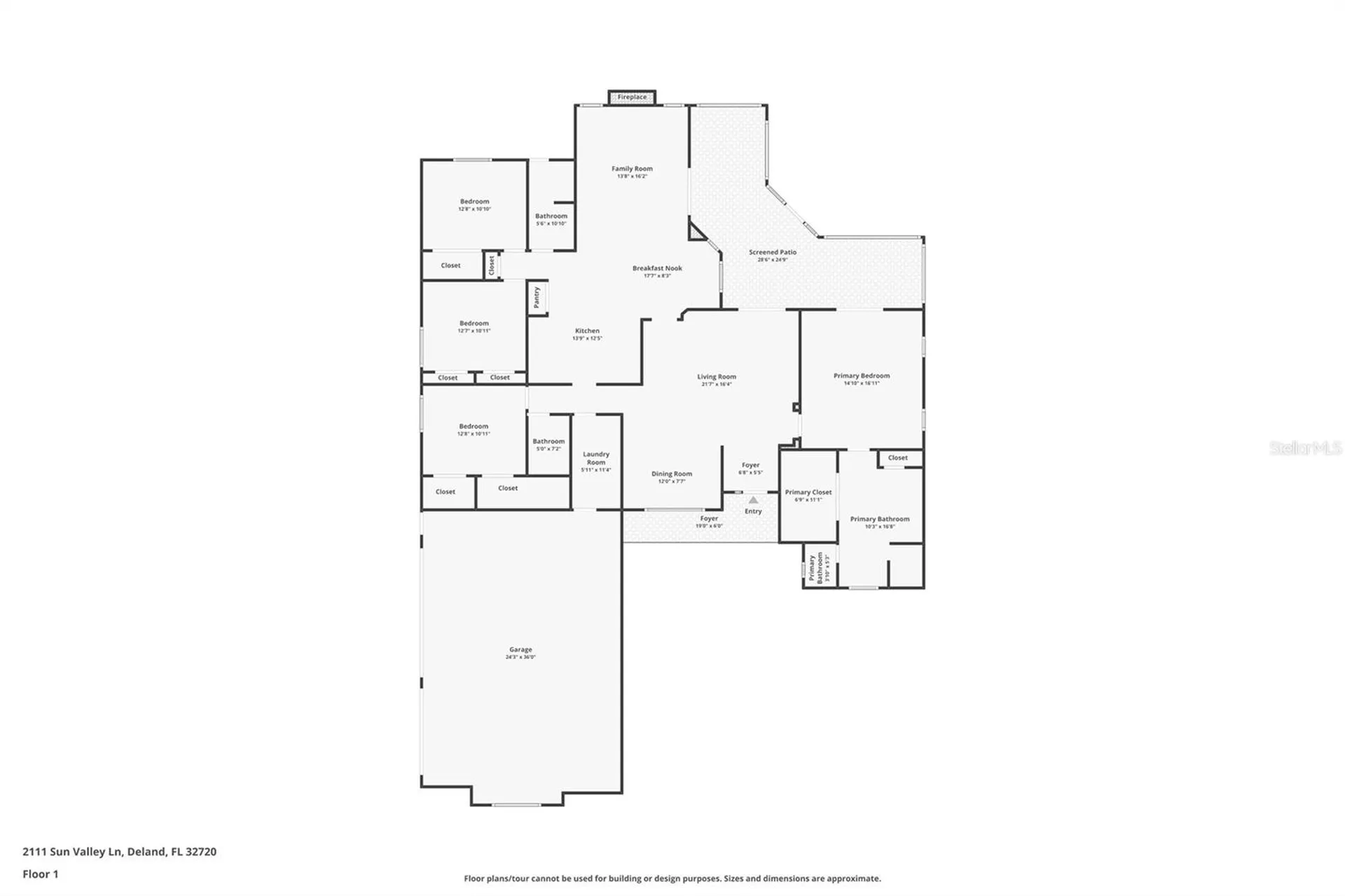2111 Sun Valley Lane Deland FL 32720