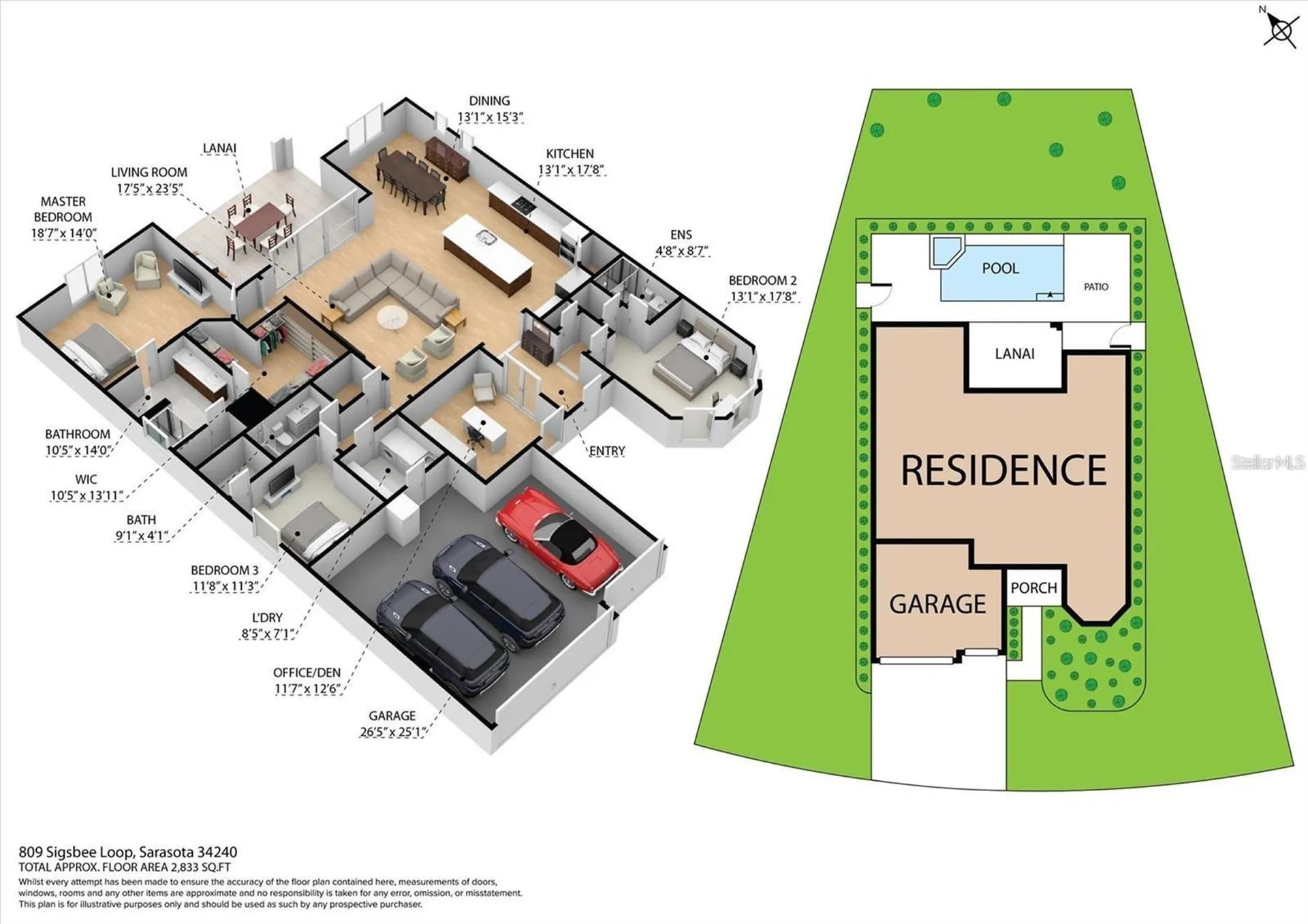 809 Sigsbee Loop Sarasota FL 34240