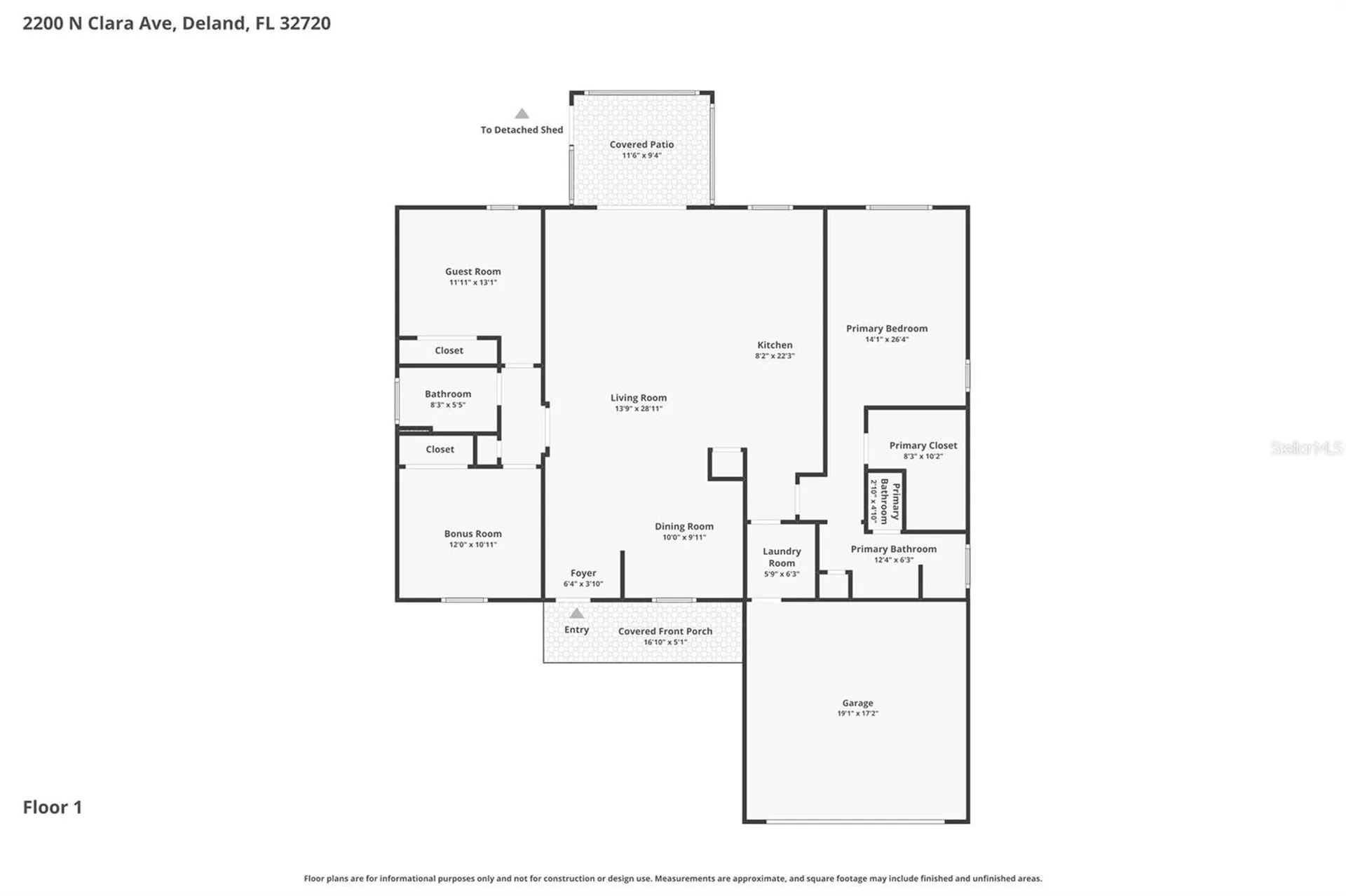 2200 N Clara Avenue Deland FL 32720