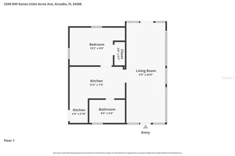 2349 NW Genes Little Acres Avenue Arcadia FL 34266