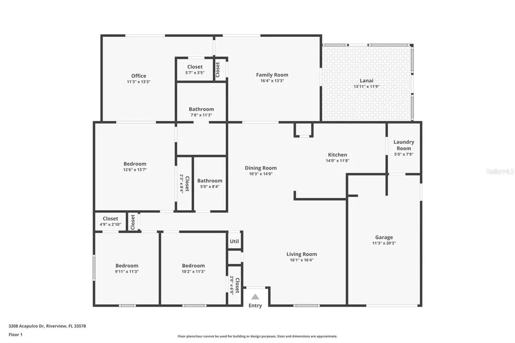 3208 Acapulco Drive Riverview FL 33578