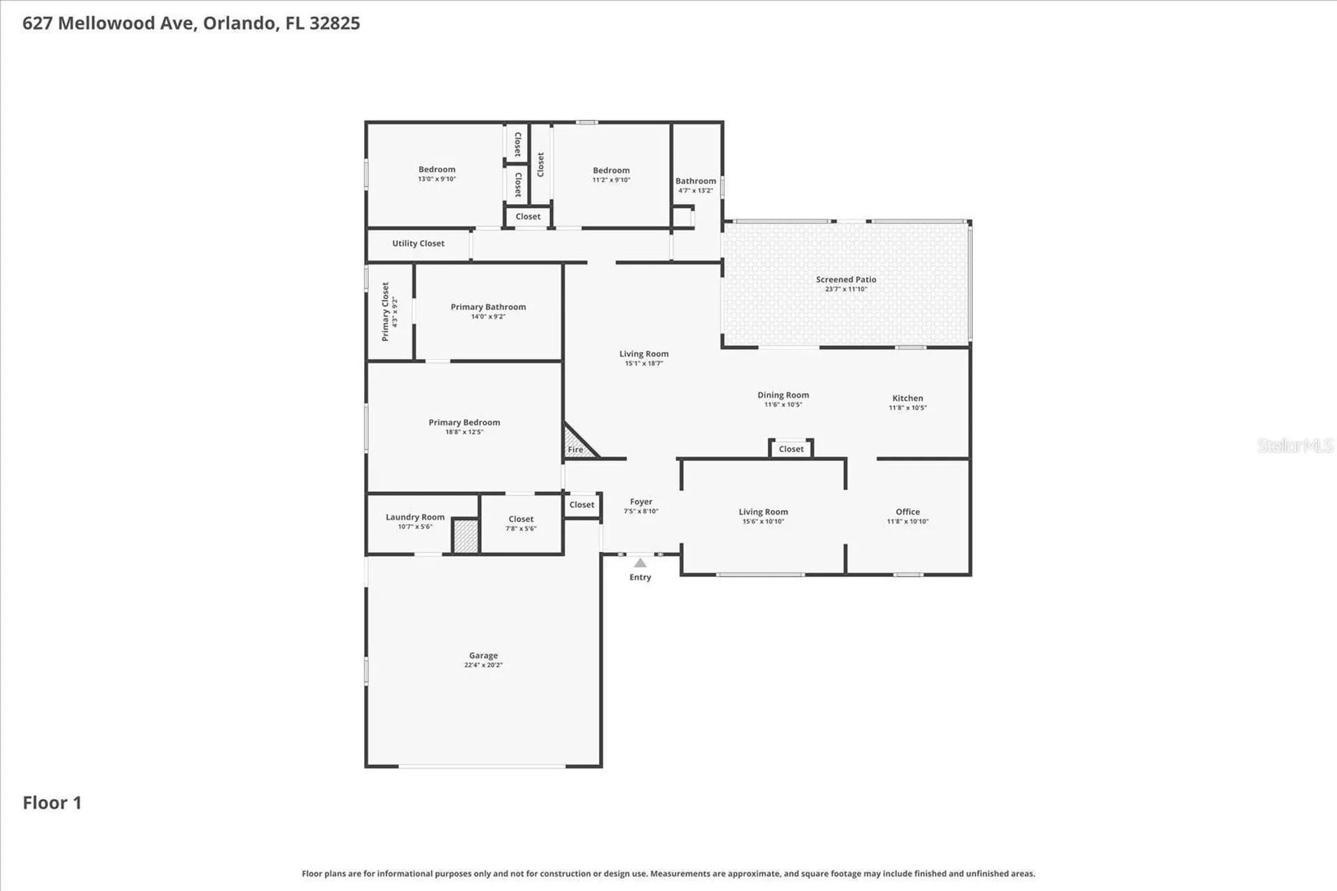 627 Mellowood Avenue Orlando FL 32825