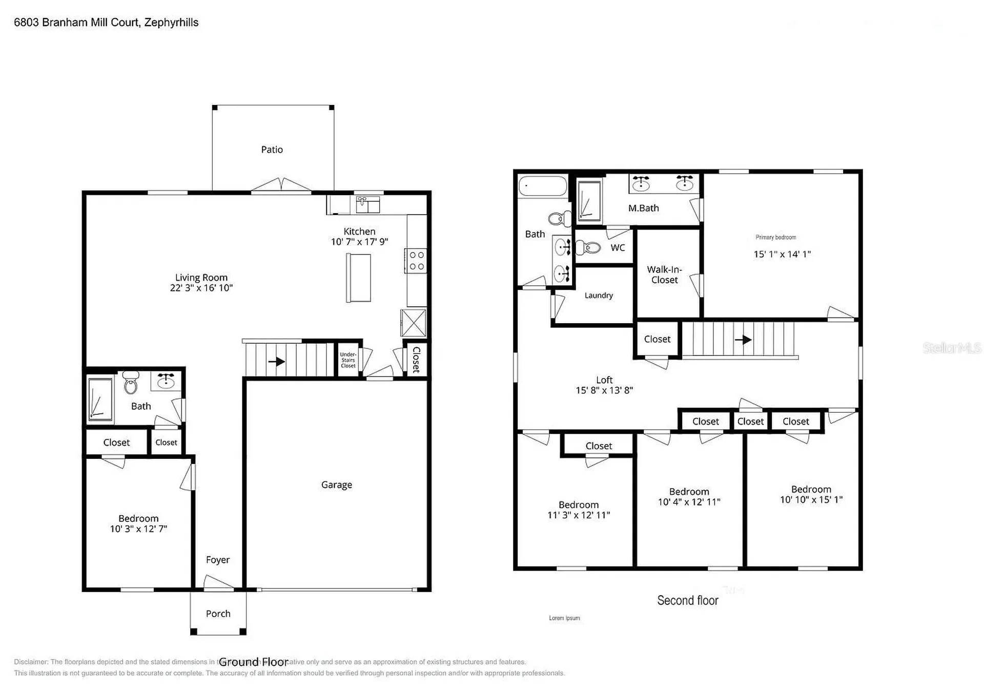 6803 Branham Mill Court Zephyrhills FL 33542