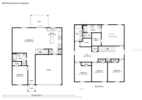 6803 Branham Mill Court Zephyrhills FL 33542
