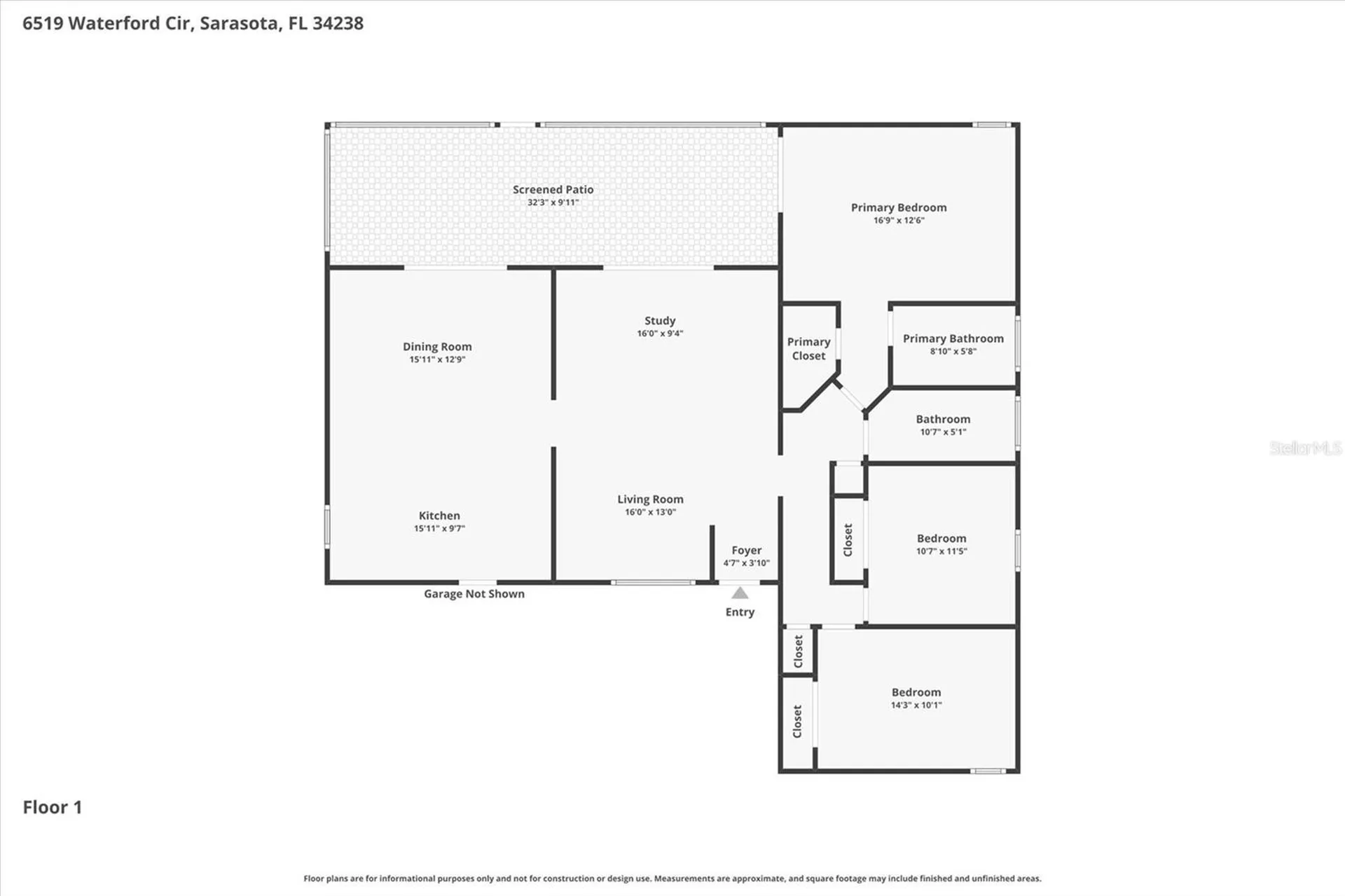 6519 Waterford Circle Sarasota FL 34238
