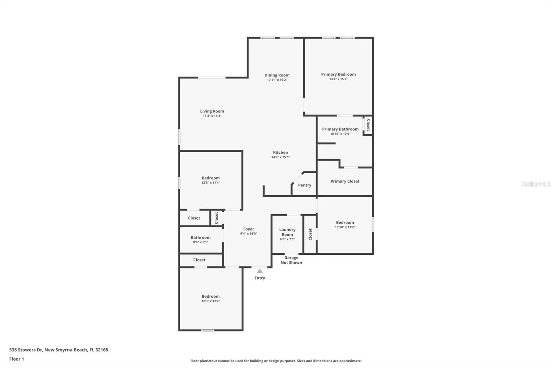 538 Stowers Drive New Smyrna Beach FL 32168