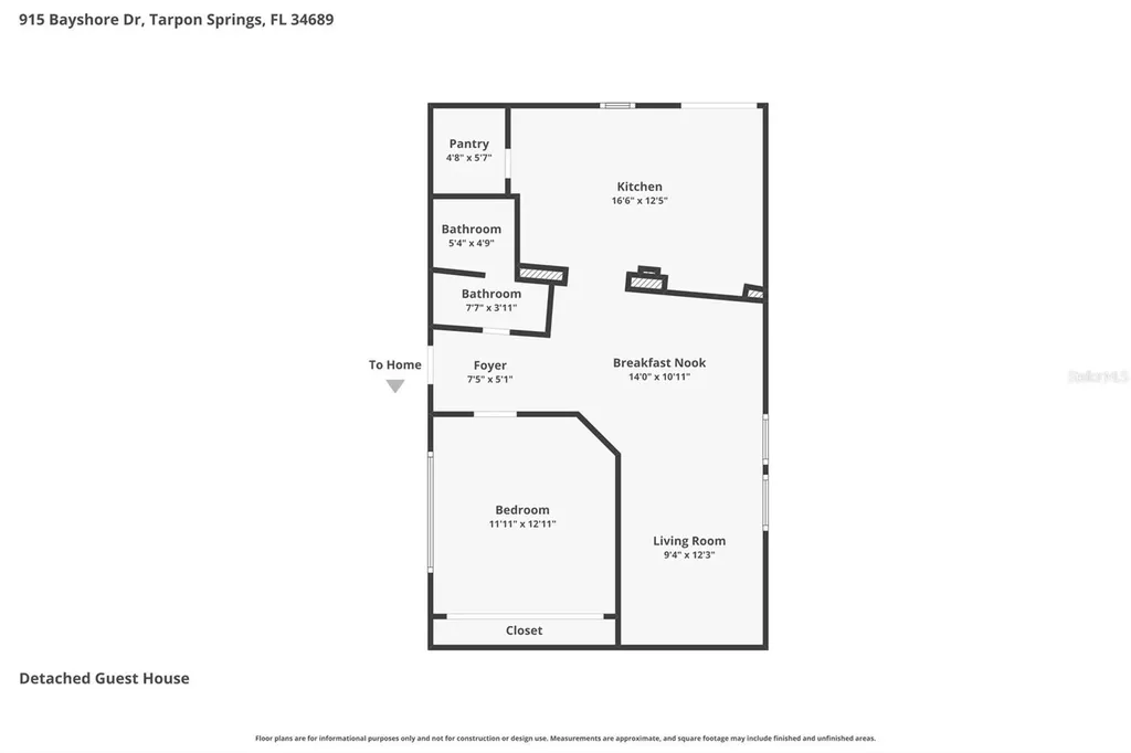 915 Bayshore Drive Tarpon Springs FL 34689