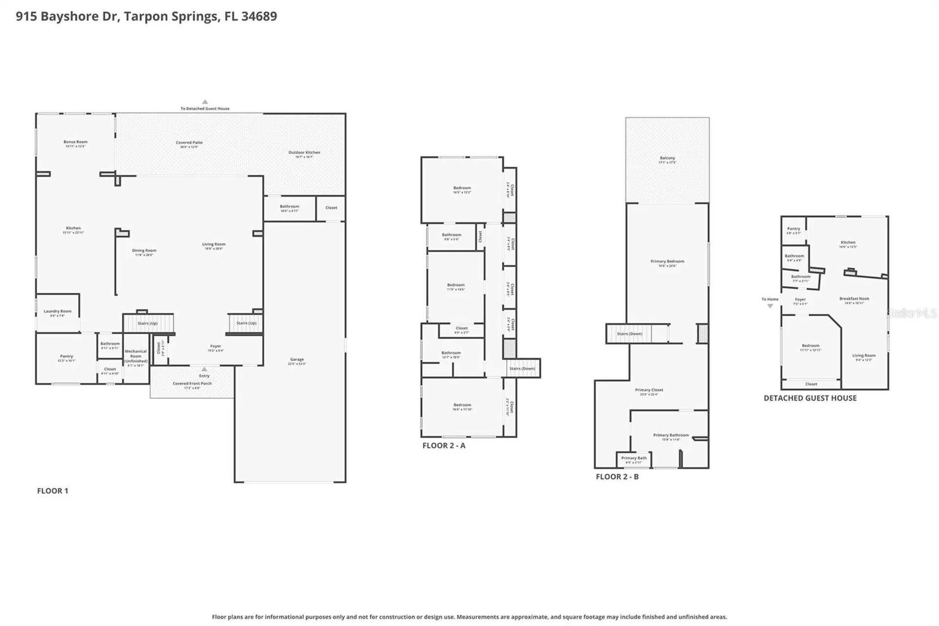 915 Bayshore Drive Tarpon Springs FL 34689
