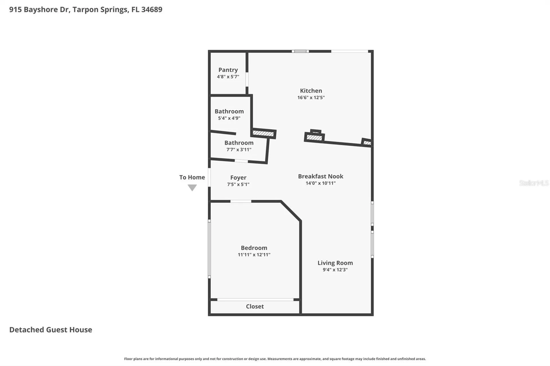 915 Bayshore Drive Tarpon Springs FL 34689