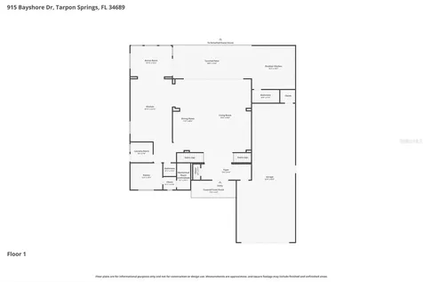 915 Bayshore Drive Tarpon Springs FL 34689