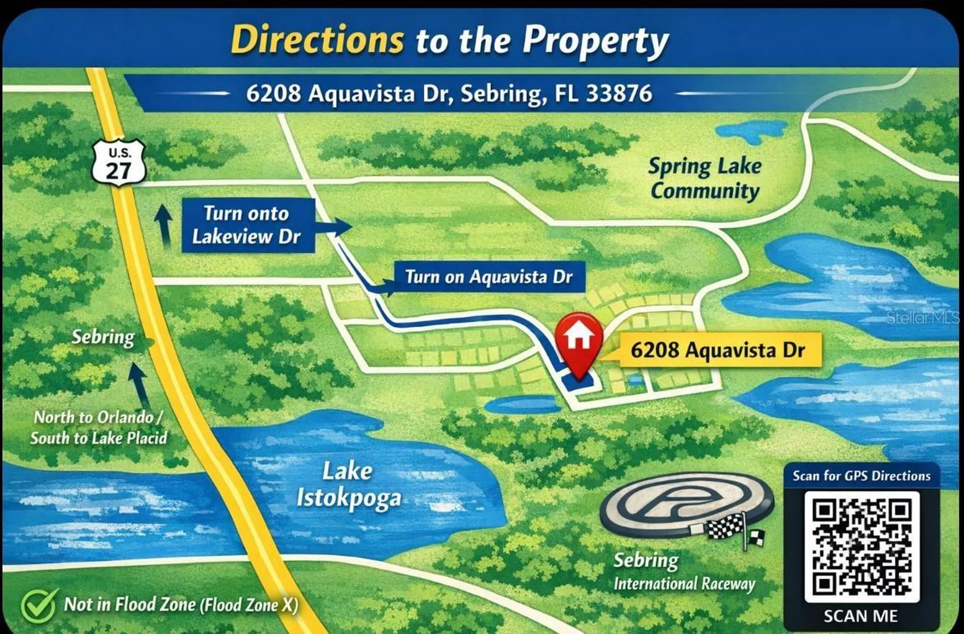 6208 Aquavista Drive Sebring FL 33876