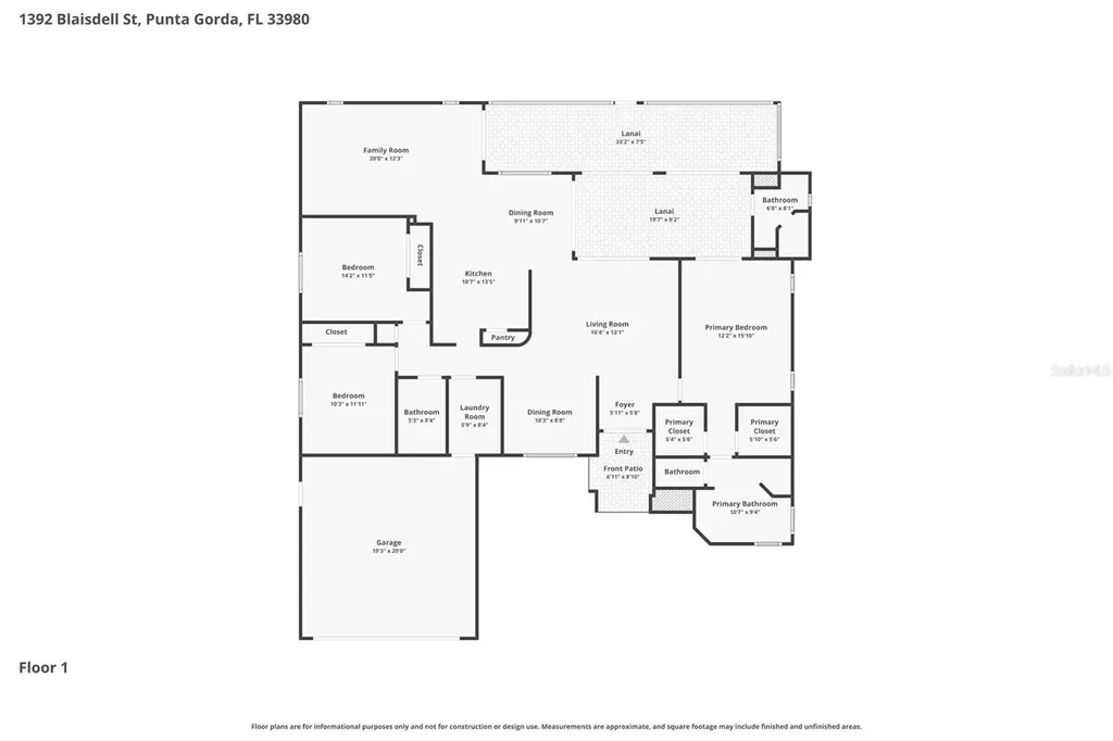 1392 Blaisdell Street Punta Gorda FL 33980