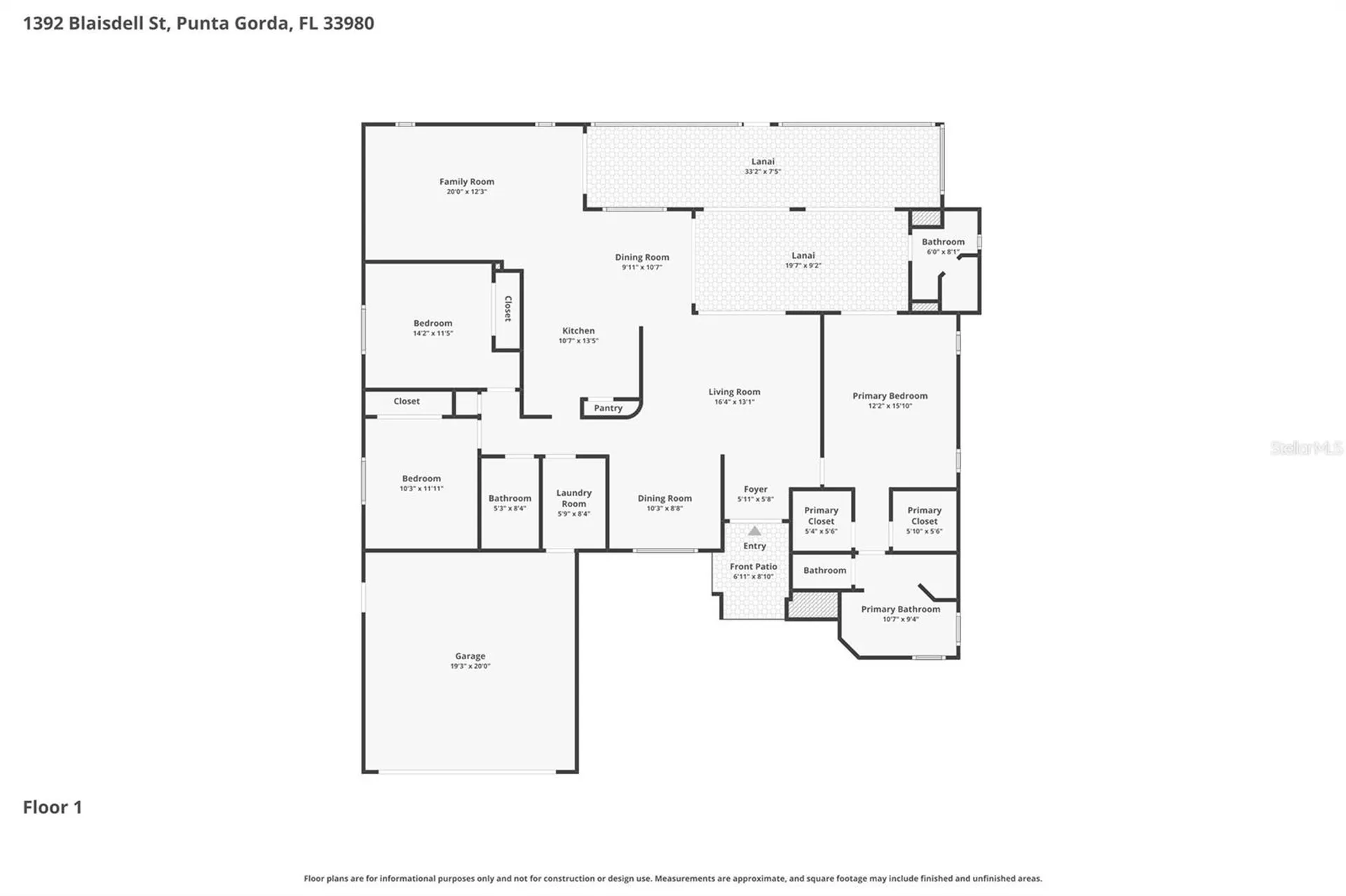1392 Blaisdell Street Punta Gorda FL 33980